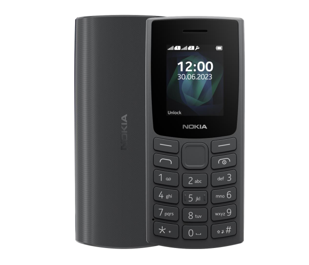 NOKIA 105 Dual Sim Czarny - 1148941 - zdjęcie